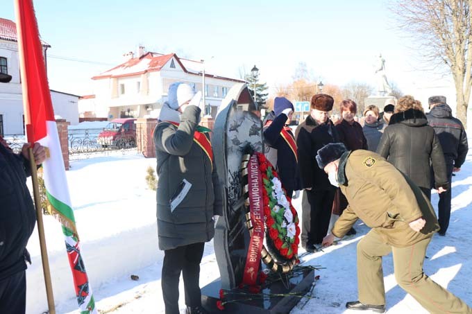 В Мстиславле прошли памятные мероприятия, посвящённые 33-й годовщине вывода советских войск из Афганистана