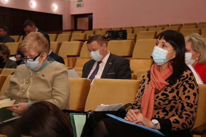 Заседание президиума областного Совета депутатов прошло в аг. Ходосы. Фото