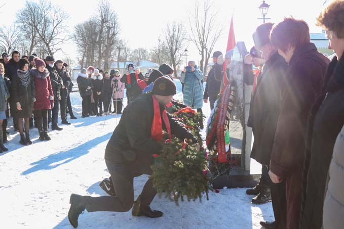 В Мстиславле прошли памятные мероприятия, посвящённые 33-й годовщине вывода советских войск из Афганистана