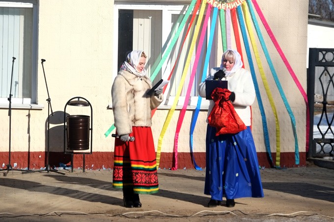 Мстиславчане отпраздновали Масленицу. Фото