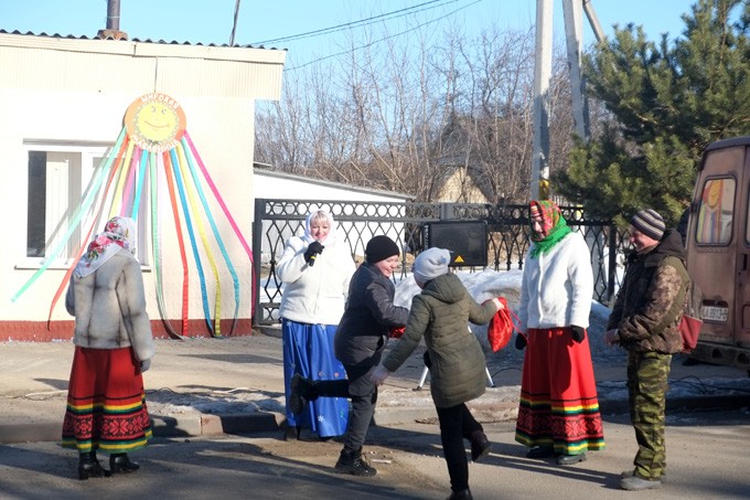 Мстиславчане отпраздновали Масленицу. Фото