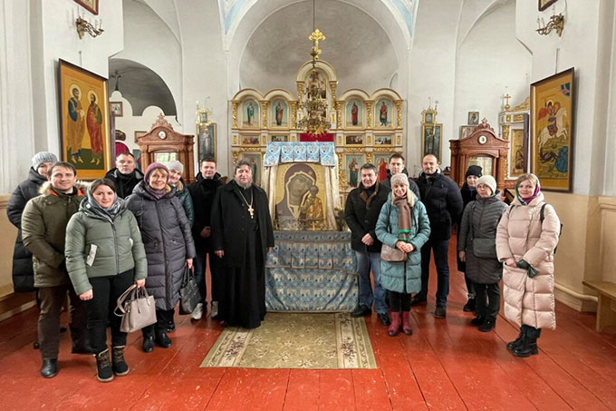 В Мстиславле встречали икону Божией Матери Табынскую. Фото