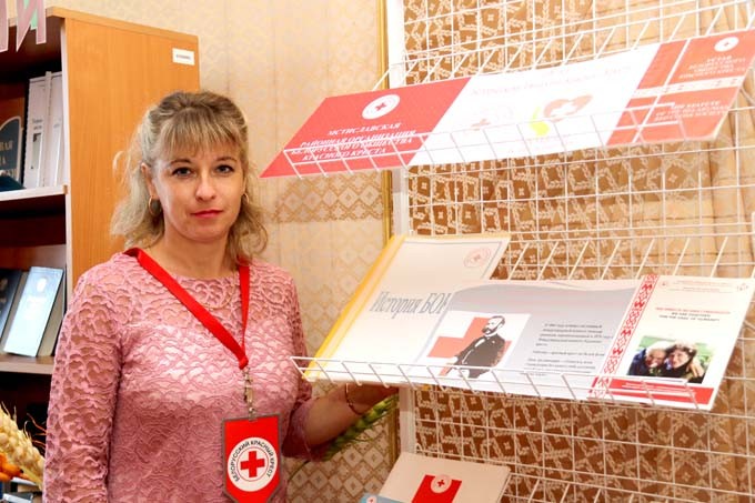 Мстиславский Красный Крест принимает помощь для украинских беженцев