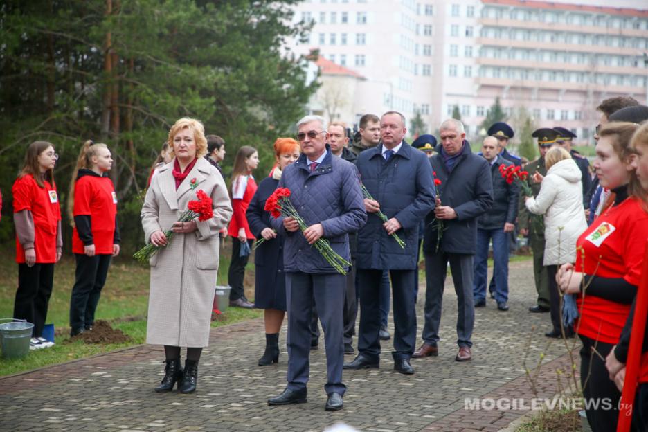 Костюковичи встретили участников проекта «Дорогами памяти и славы»