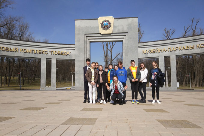 Мстиславские школьники посетили историко-культурный комплекс «Линия Сталина»