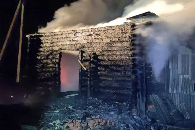 Житель Мстиславского района получил ожоги на пожаре