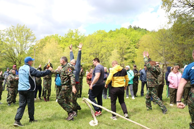 Посмотрите, как прошли соревнования по гражданской обороне в Мстиславле. Фото