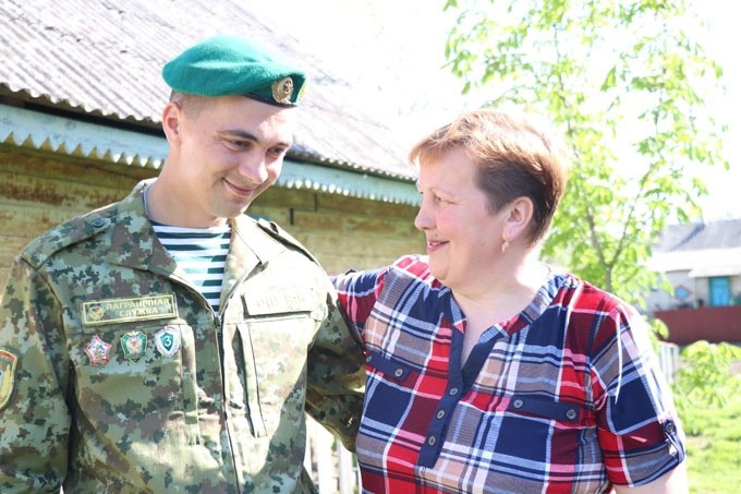 Мстиславчанин рассказал о службе на границе с Украиной
