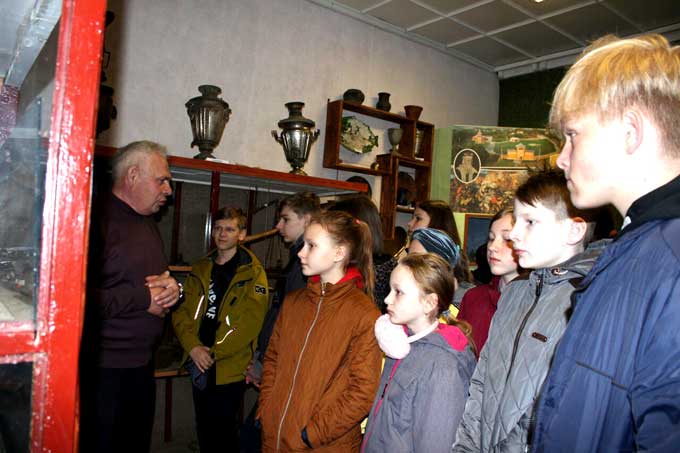 Мстиславские школьники посетили музей имени Петра Врублевского
