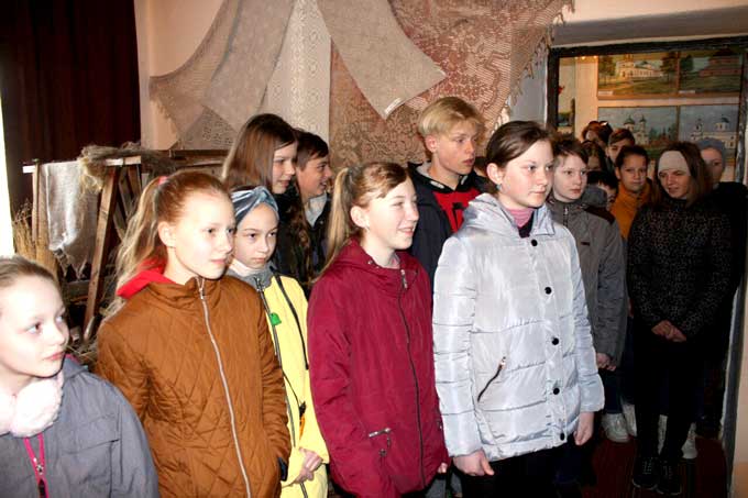 Мстиславские школьники посетили музей имени Петра Врублевского
