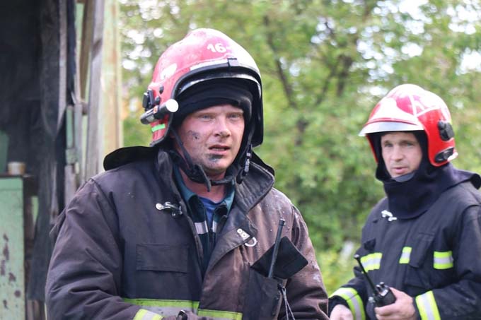 В Мстиславле при пожаре погибли двое мужчин