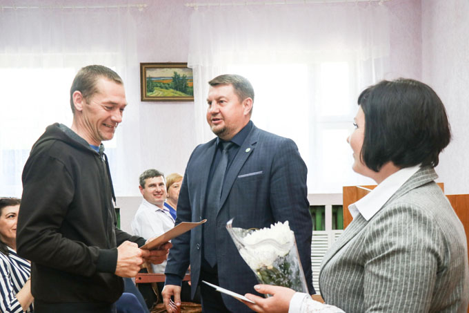 Мстиславские мелиораторы отмечены  наградами к профессиональному празднику