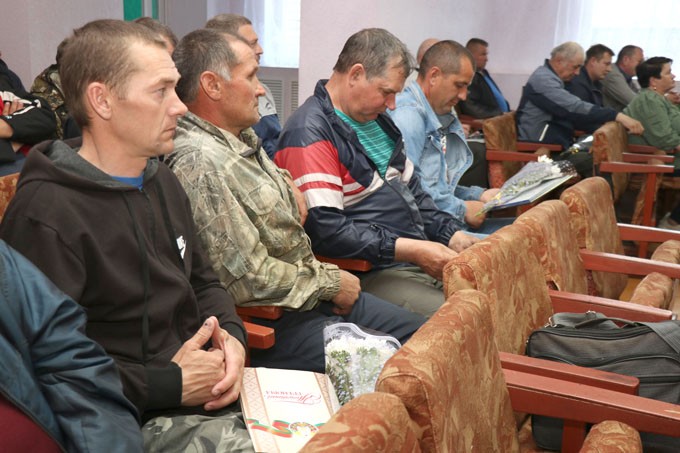 Мстиславские мелиораторы отмечены  наградами к профессиональному празднику