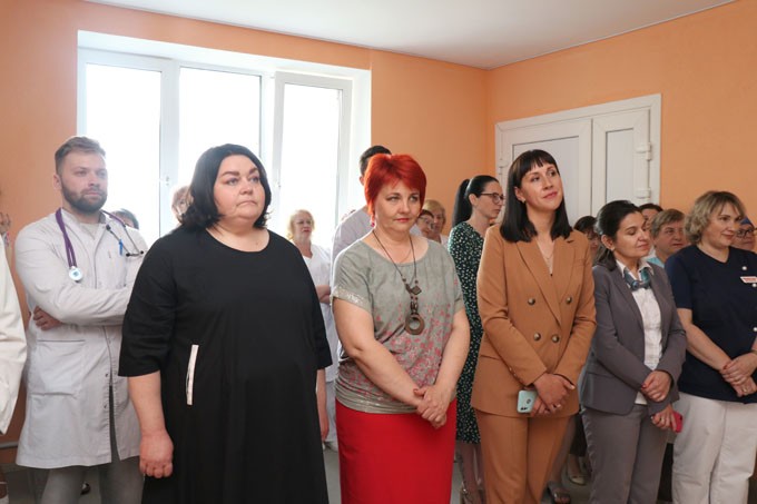 В Мстиславле торжественно открыли обновлённое педиатрическое отделение районной больницы