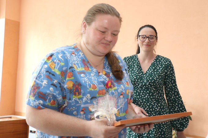 Накануне Дня медицинских работников чествовали мстиславских врачей и медперсонал. Фото