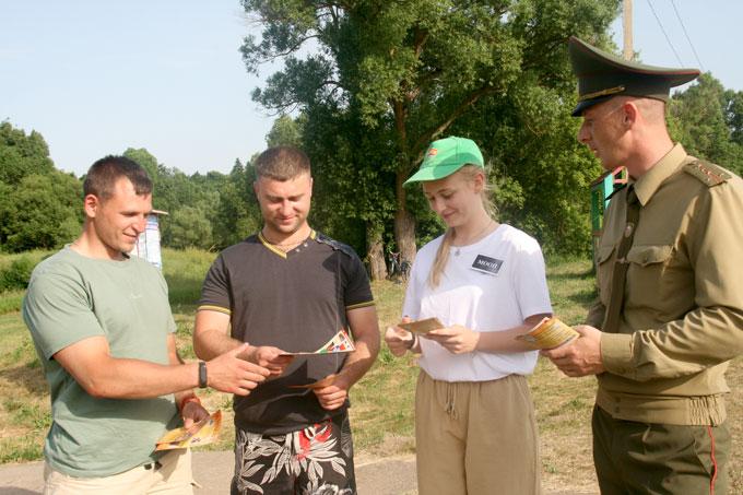 Спасатели напоминают белорусам о безопасности на водоёмах