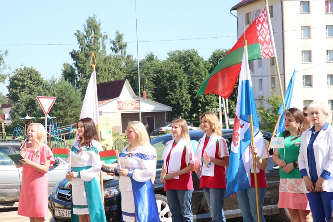 В Мстиславле поздравили ветерана с Днём Независимости. Фото и видео