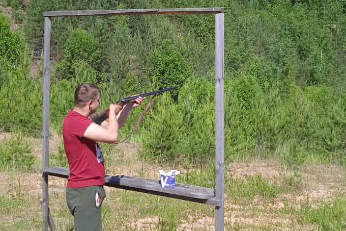 В Мстиславле определили лучшего стрелка из охотничьего оружия