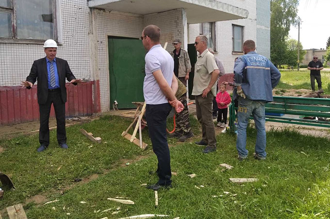 Мобильная группа выявила нарушения на строительных площадках в Мстиславском районе