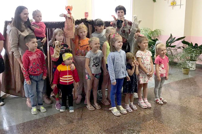 Как ходосовских школьников привлекают к искусству кукольного театра