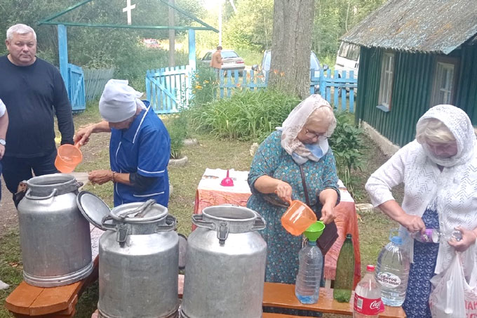 В деревне Славное отметили праздник в честь святого пророка Божия Илии. Фото