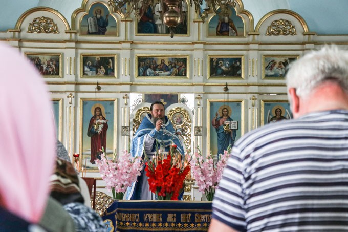 В Мстиславле храм Тупичевской иконы Божией Матери отметил престольный праздник