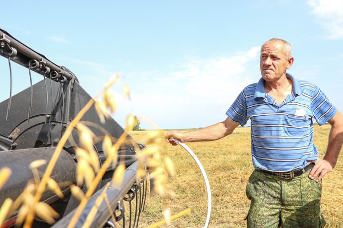 Хлеборобы района обмолотили около 80% площадей зерновых культур