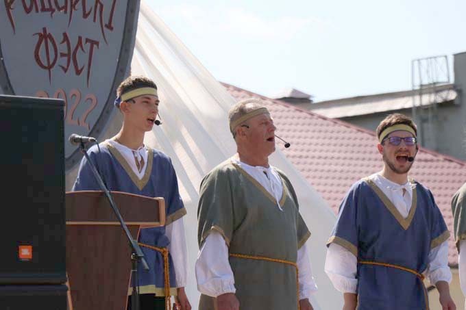 В Мстиславле прошло торжественное открытие фестиваля средневековой культуры «Рыцарский фест. Мстиславль-2022»