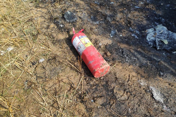 В Мстиславском районе во время уборки соломы сгорел пресс-подборщик