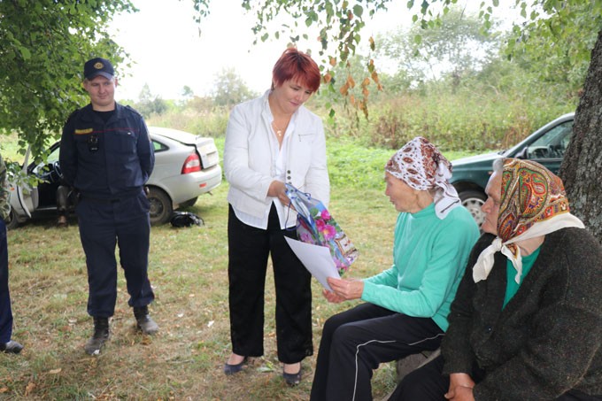 О чём говорили на встрече с населением в деревне Ремество Ракшинского сельсовета