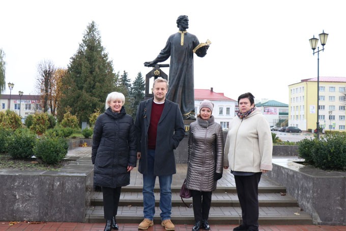 Мстиславль посетил представитель Министерства культуры Республики Беларусь