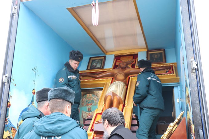 В Мстиславль прибыл Крестный ход «Святая Русь». Фото и видео