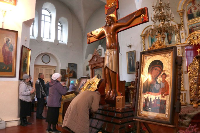В Мстиславль прибыл Крестный ход «Святая Русь». Фото и видео