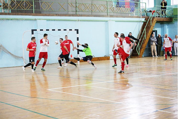 Мстиславский мини-футбол на новом уровне. Команда, первая игра