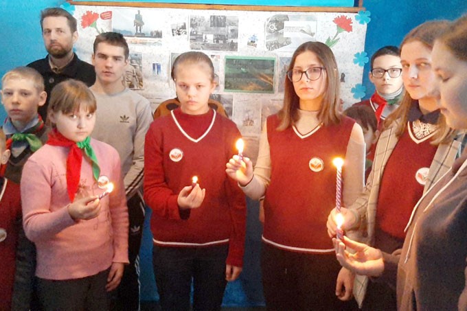 Геноцид белорусского народа. В школах района учащимся рассказали о страшных страницах нашей истории