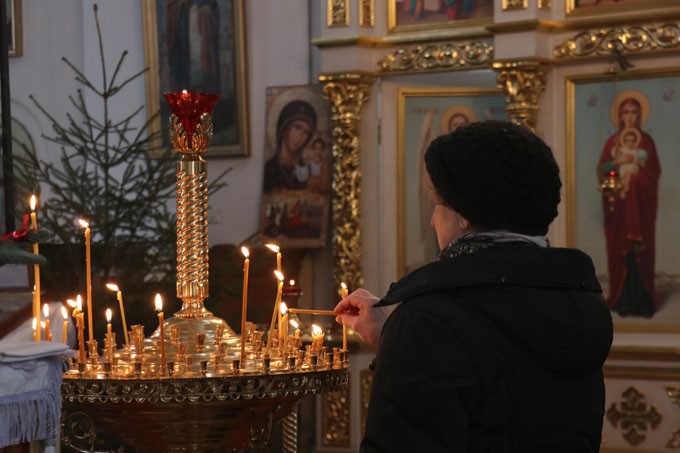 Как православные Мстиславского района отметили Крещение Господне. Фото и видео