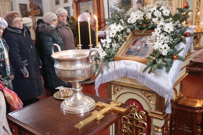 Как православные Мстиславского района отметили Крещение Господне. Фото и видео