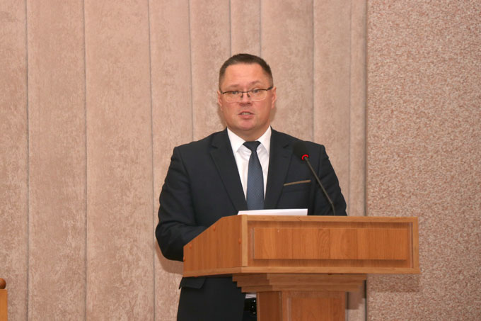 Встреча председателя Мстиславского райисполкома с активом района. Фото