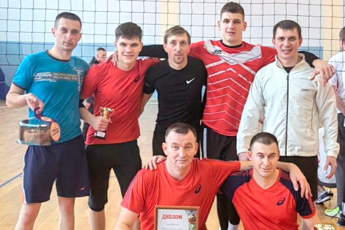 Мстиславчане одержали победу в турнире по волейболу