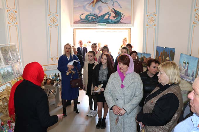 В Мстиславле презентовали новую выставку местного самоуправления. Фото