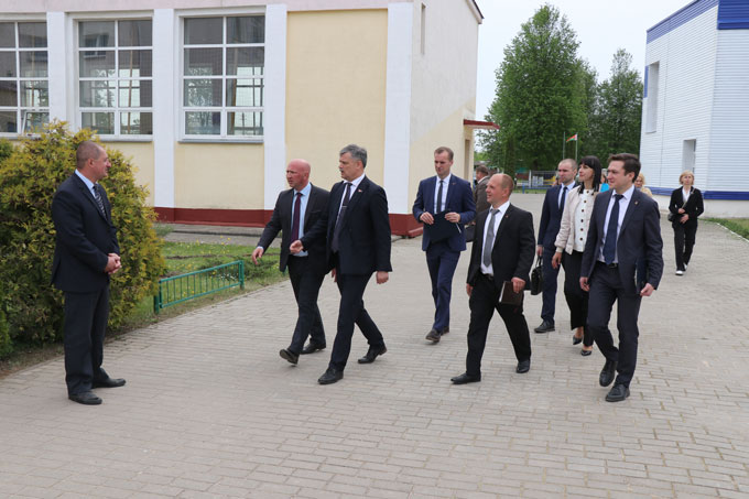 Министр спорта и туризма Сергей Ковальчук посетил Мстиславль