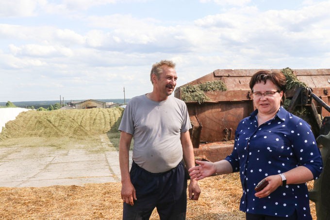 На счету аграриев Мстиславщины более 1800 га скошенных трав