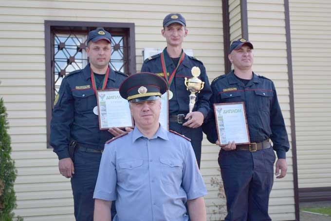 В Могилёве выбрали лучших сотрудников подразделений Департамента охраны. В их числе — милиционеры из Мстиславля