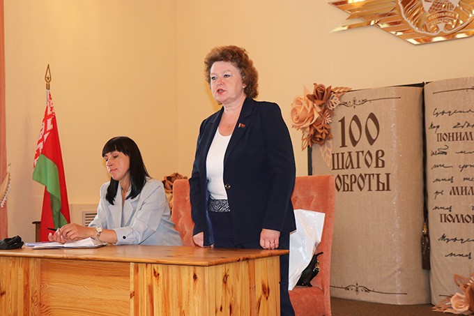 Как прошёл рабочий день депутата Елены Колеснёвой в Мстиславле