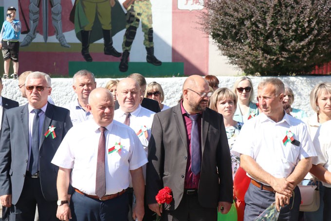 День Независимости празднуют в Мстиславле. Фото и видео