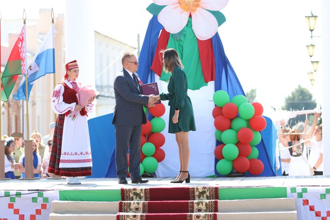 День Независимости празднуют в Мстиславле. Фото и видео