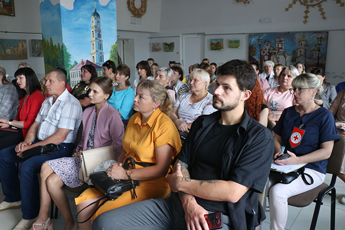 В Мстиславле члены «Белой Руси» обсудили совместную работу с другими общественными организациями