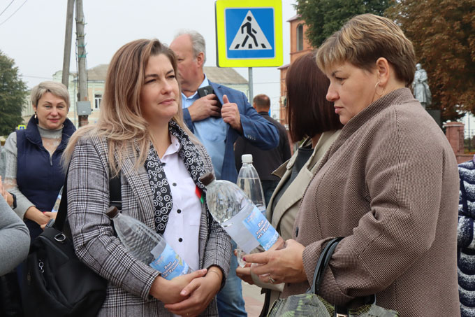 В Мстиславле в День народного единства прошёл заключительный этап акции «Кола адзінства»