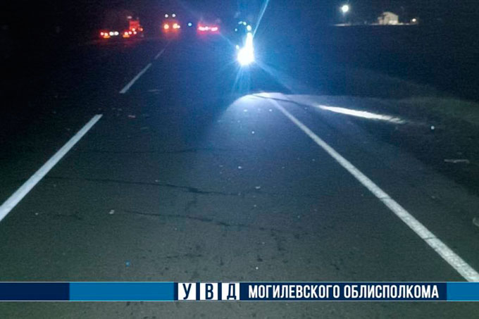 В Мстиславском районе грузовик сбил пешехода