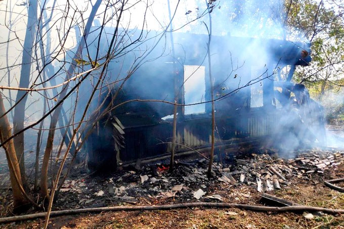 В Мстиславском районе сгорел дом. Подробности ЧП
